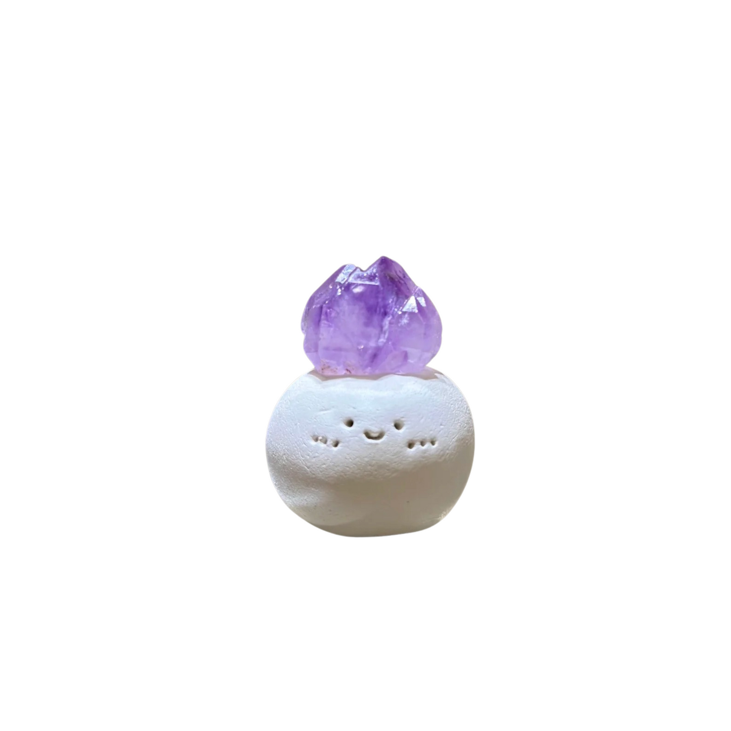 Amethyst Mini Planter: Your Personal Energy Garden