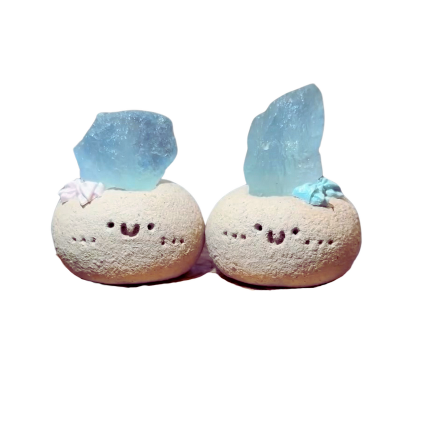 Aquamarine Mini Planter: Your Personal Tranquility Garden