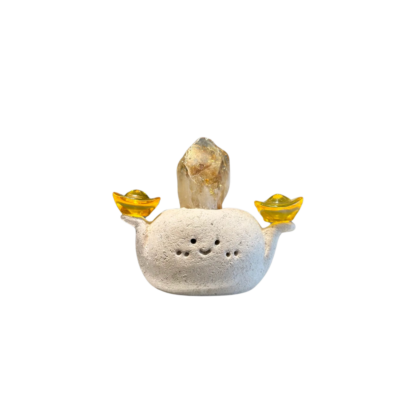 Citrine Mini Planter: Your Personal Prosperity Garden